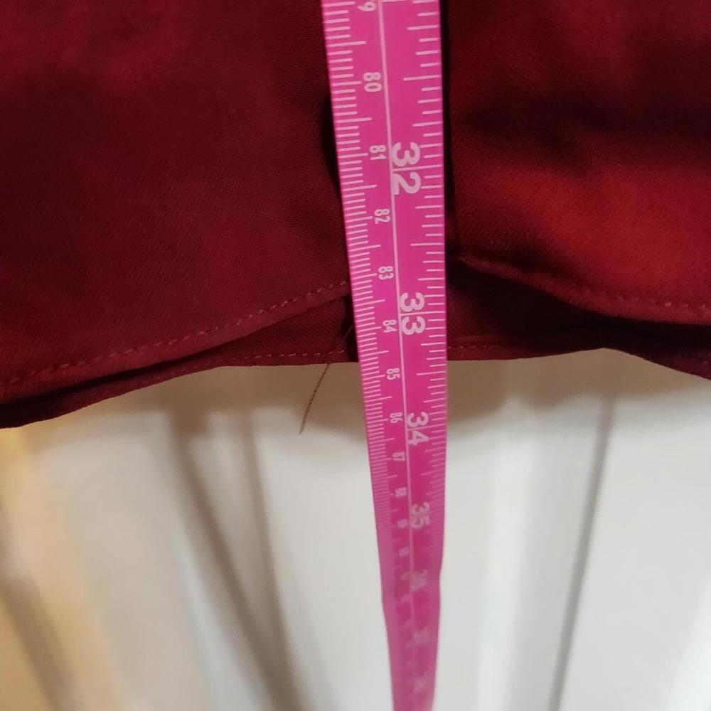 Lulus Women's Long Sleeve Marron Dress with Tie Waist- XS NWT - Picture 8 of 9
